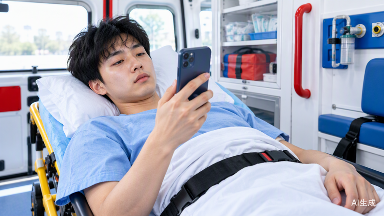 上救护车都不敢中断视频会议,打工人的命就这么不值钱?